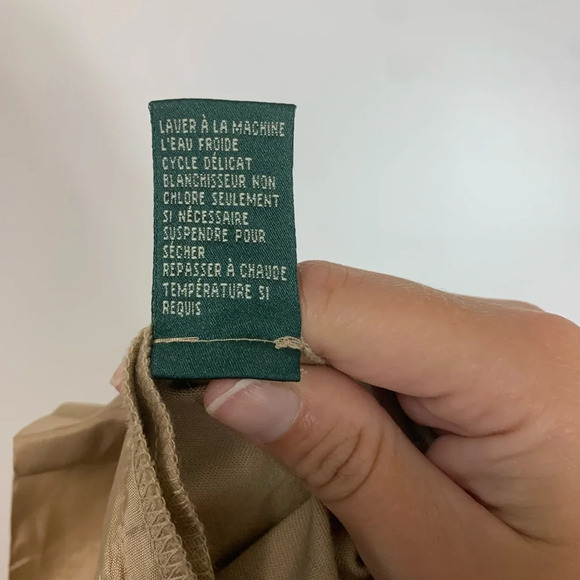 Lauren Ralph Lauren Neutral Bootcut Trouser Size US 10 Minimalist Preppy * Read - Picture 3 of 11